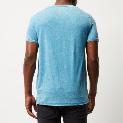 Light blue marl t-shirt